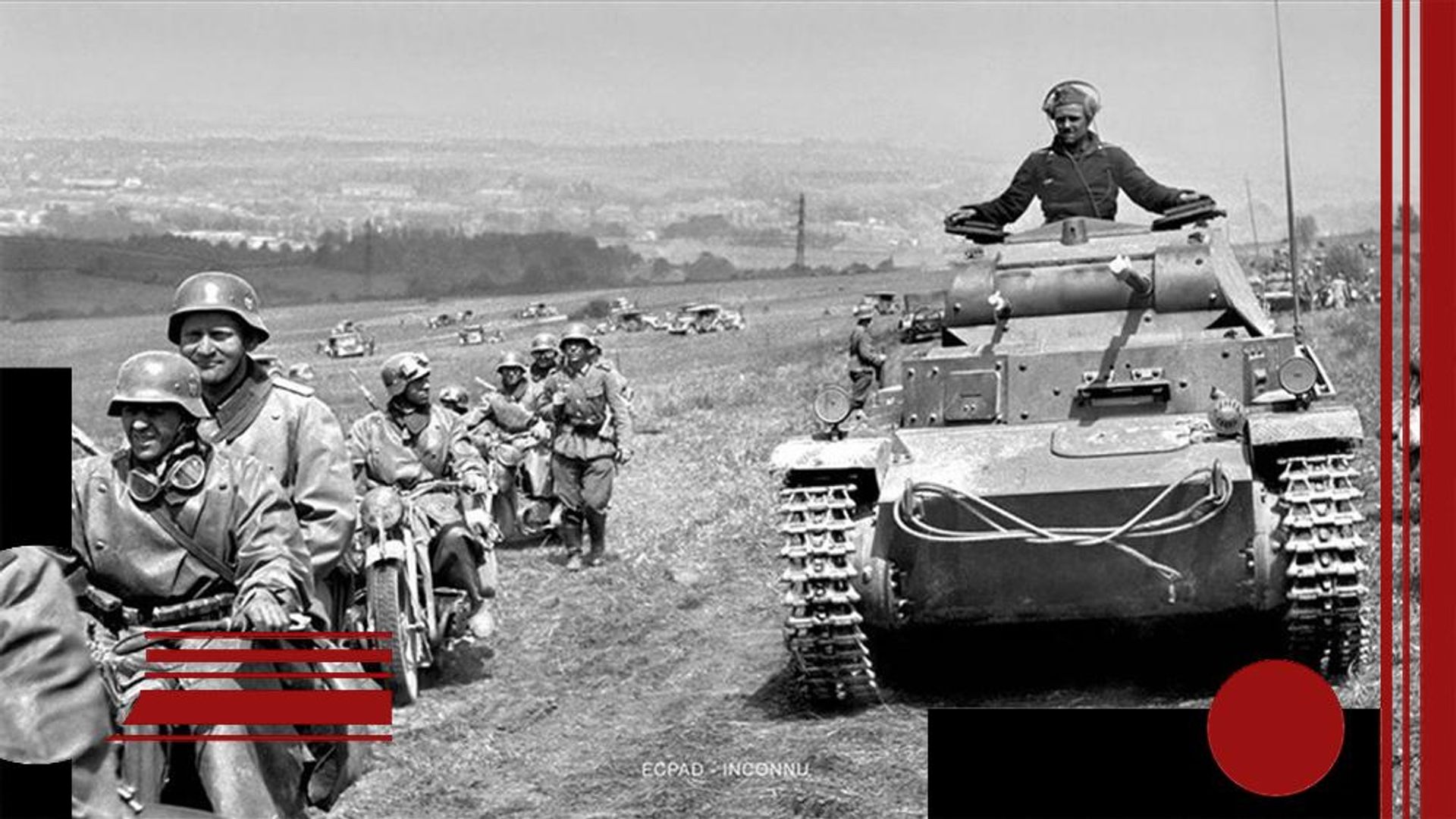 Танки и мотоциклисты 10 танковой дивизии вермахта. Франция, Седан, май 1940 года Танки и мотоциклисты 10 танковой дивизии вермахта. Франция, Седан, май 1940 года - РИА Новости, 1920, 30.06.2026