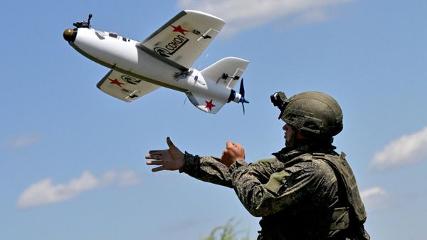 Боевая работа расчета БПЛА Сокол-И группировки войск Центр на Добропольском направлении СВО