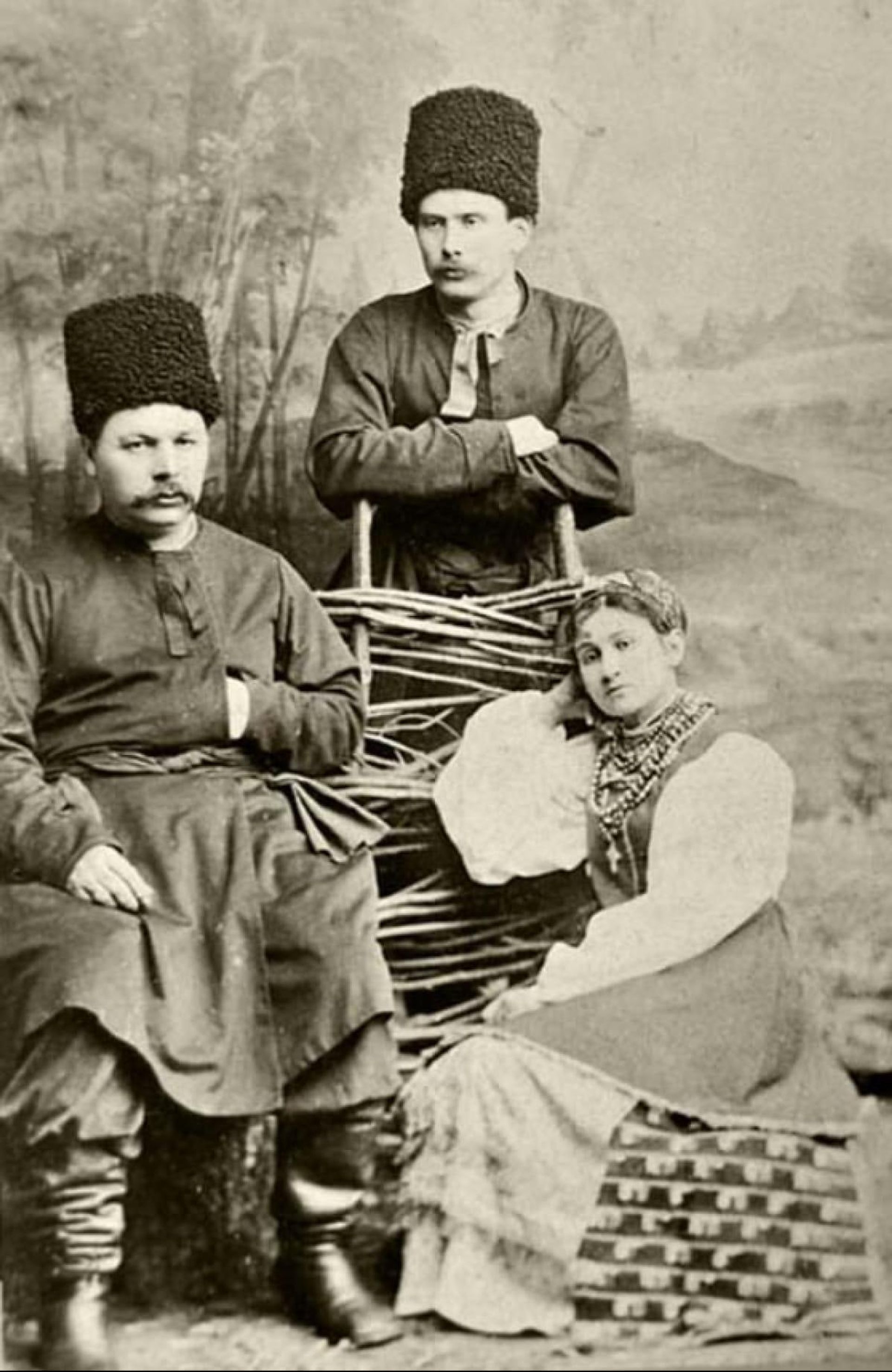 Панас Саксаганский, Николай Садовский и Мария Заньковецкая. Фото середины 1880-х годов - РИА Новости, 1920, 15.07.2026