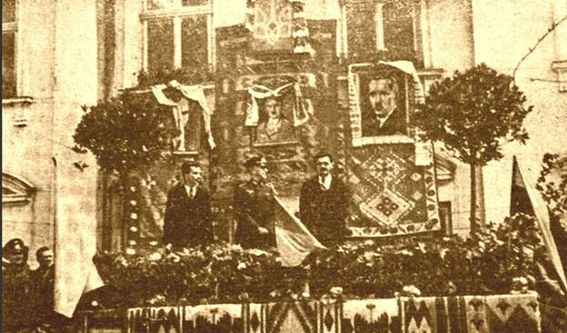 Провозглашение независимости Украины. Тернополь, июль 1941 года - РИА Новости, 1920, 25.07.2026