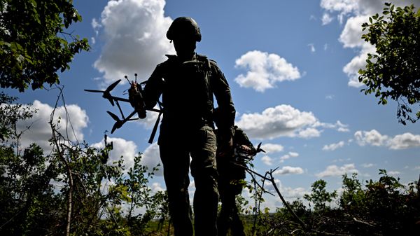 Боевая работа расчета БПЛА группировки войск Север на Харьковском направлении