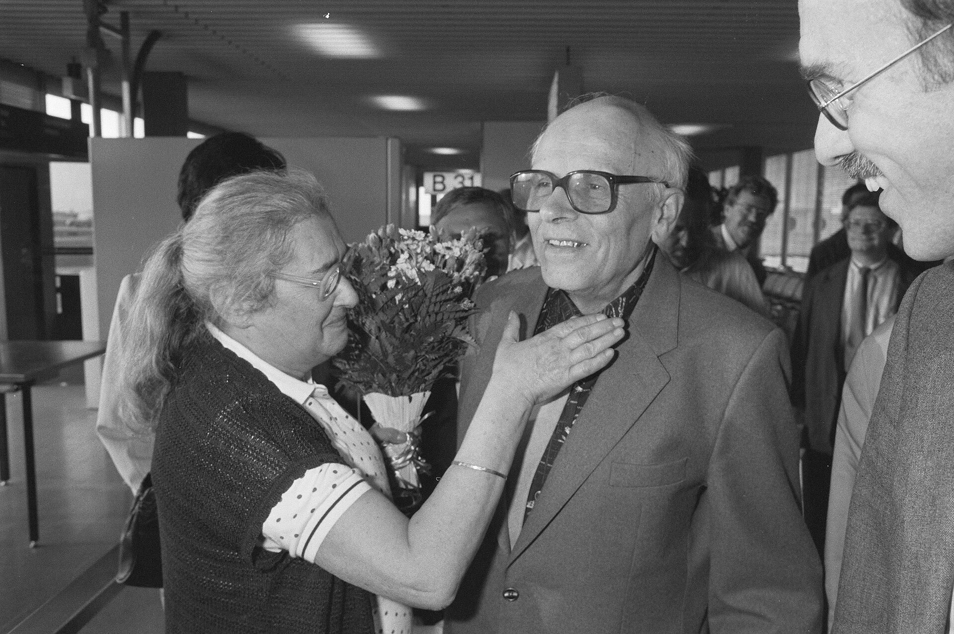 Елена Боннэр и Андрей Сахаров в Амстердаме, 15 июня 1989 года - РИА Новости, 1920, 20.08.2026