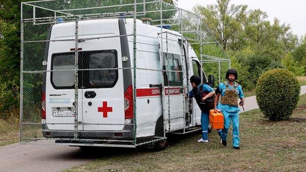 Работа скорой помощи с антидроновой защитой в Белгородском районе