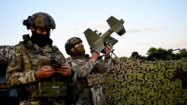 Боевое дежурство пункта воздушного наблюдения БАРС Курск на Сумском направлении СВО