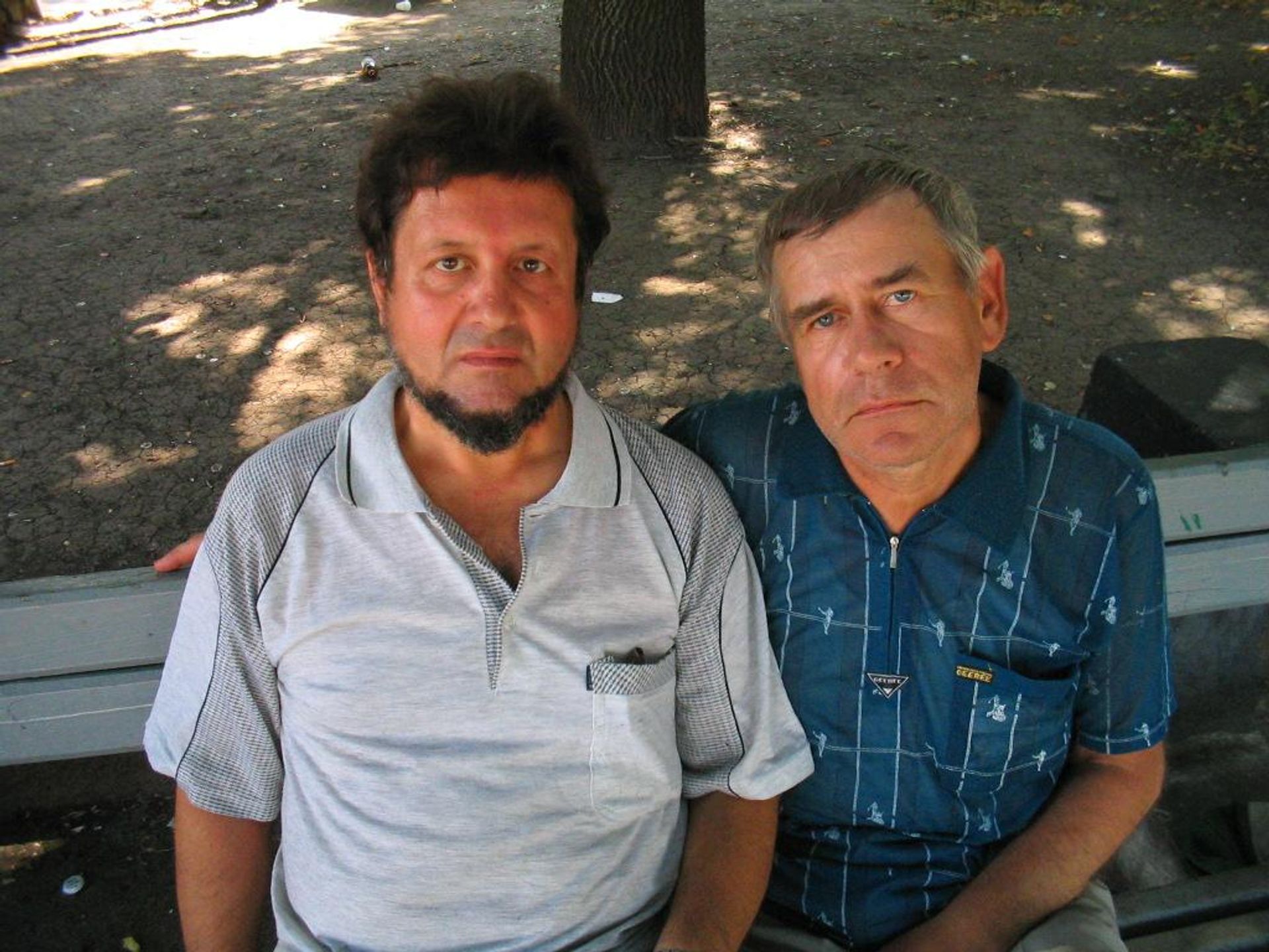 Игорь Телес и Александр Кандыба, выжившие при крушении Адмирала Нахимова - РИА Новости, 1920, 29.08.2026
