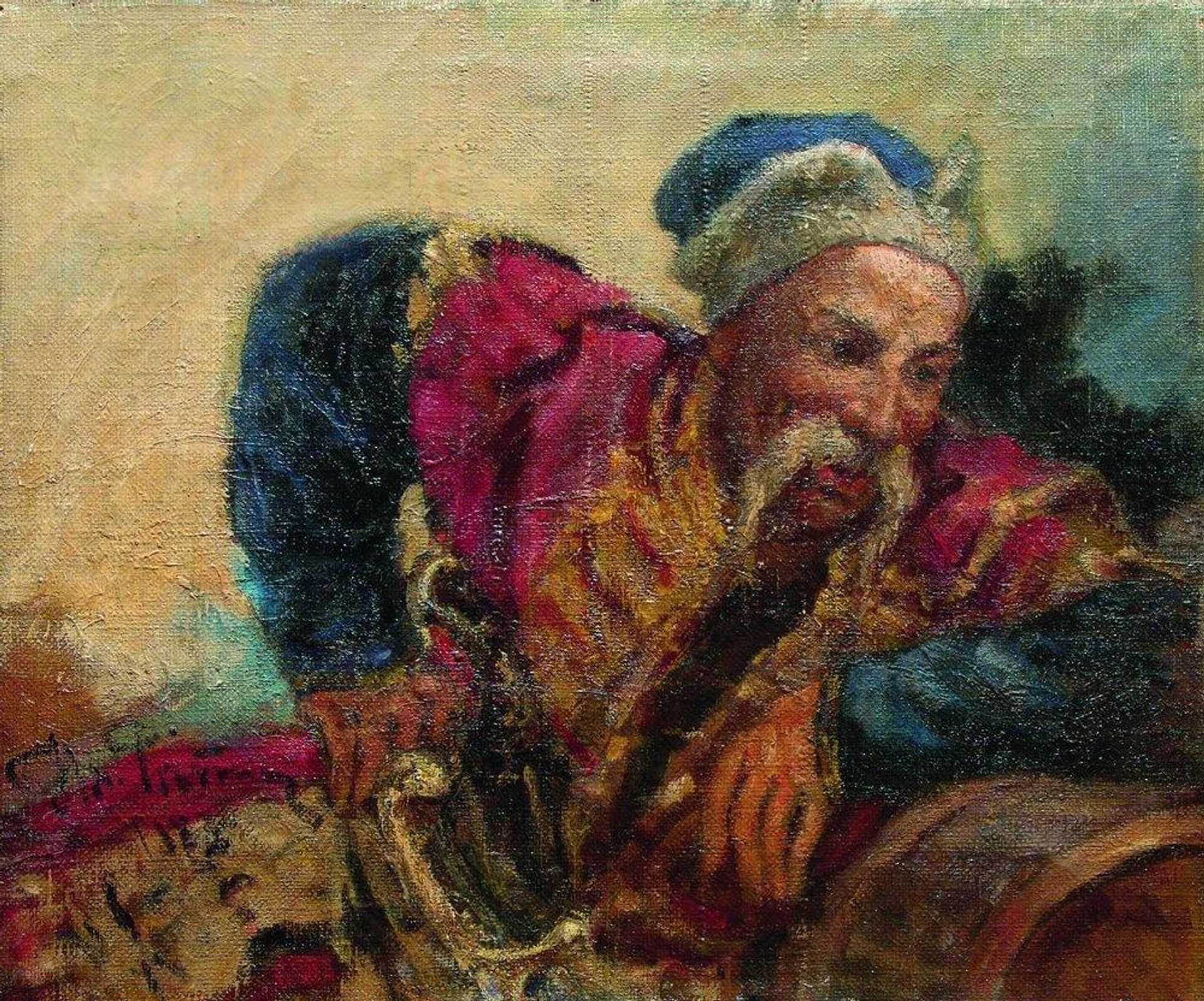 Иван Сирко. Этюд Ильи Репина к картине Запорожцы пишут письмо турецкому султану, 1889 год - РИА Новости, 1920, 07.10.2026