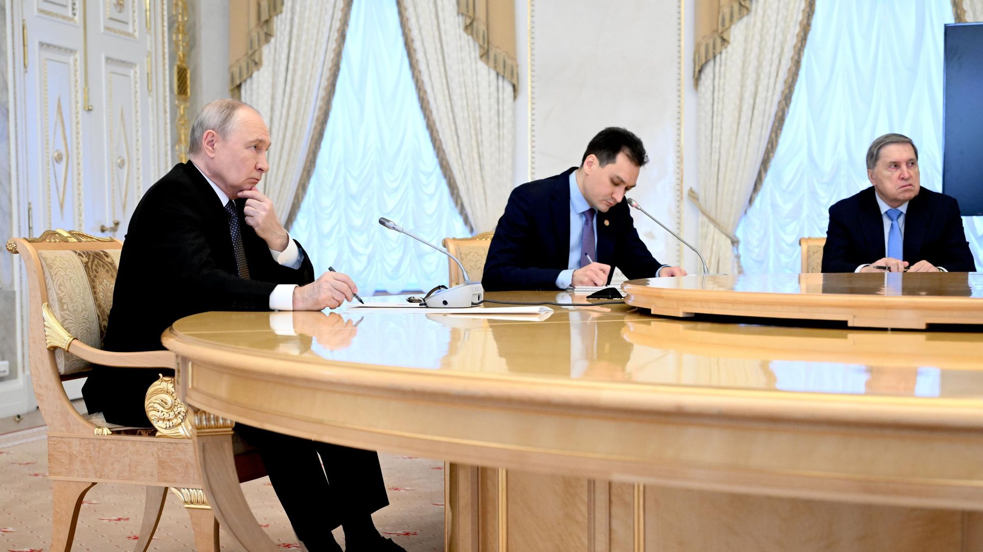 Встреча президента Владимира Путина и спецпосланника Стивена Уиткоффа - РИА Новости, 1920, 21.10.2026