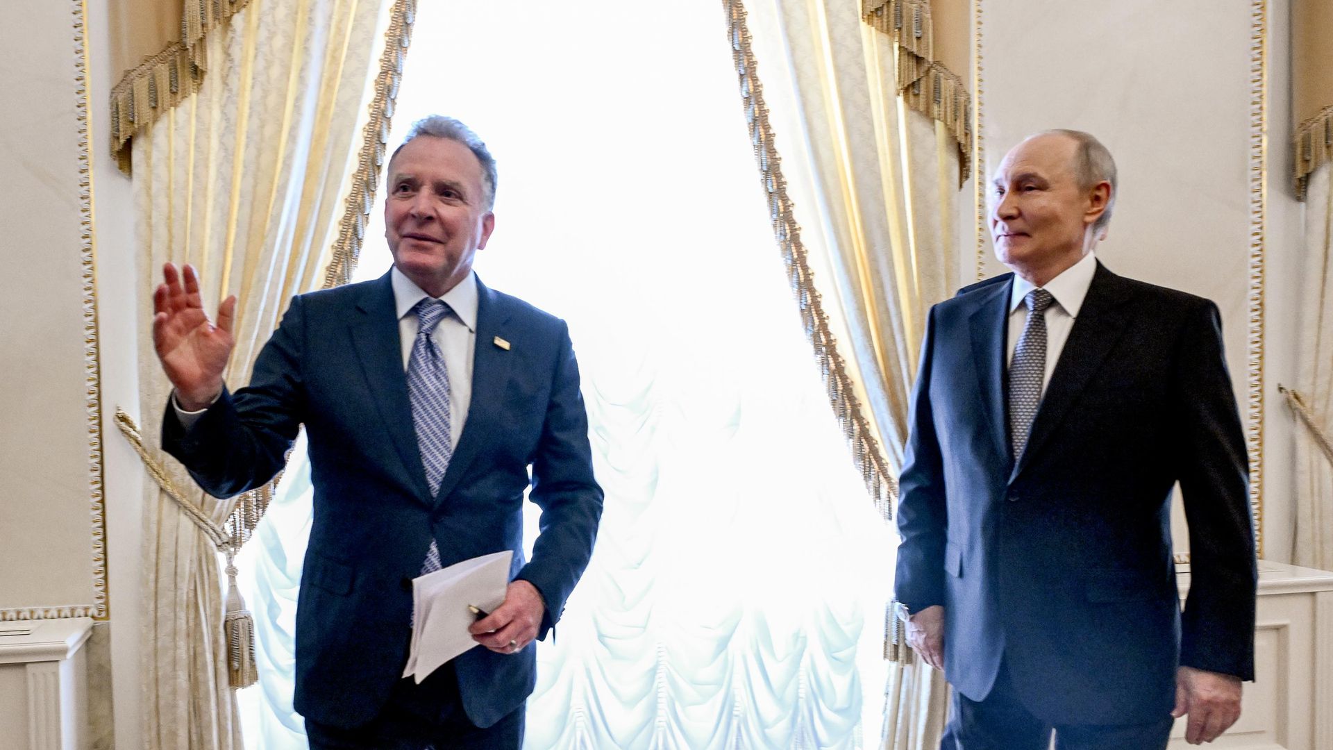 Встреча президента Владимира Путина и спецпосланника Стивена Уиткоффа - РИА Новости, 1920, 22.10.2026
