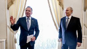 Встреча президента Владимира Путина и спецпосланника Стивена Уиткоффа