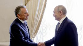 Встреча президента Владимира Путина и спецпосланника Стивена Уиткоффа