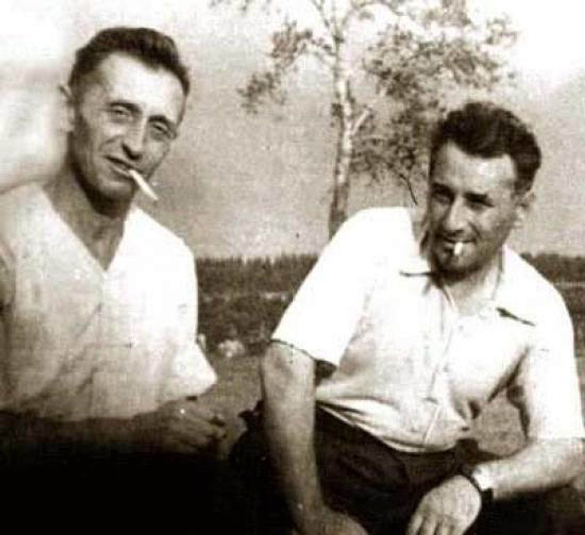 Руководители завода №938 Владимир Елагин и Матус Бисноват, вторая половина 1940-х годов  - РИА Новости, 1920, 21.10.2026