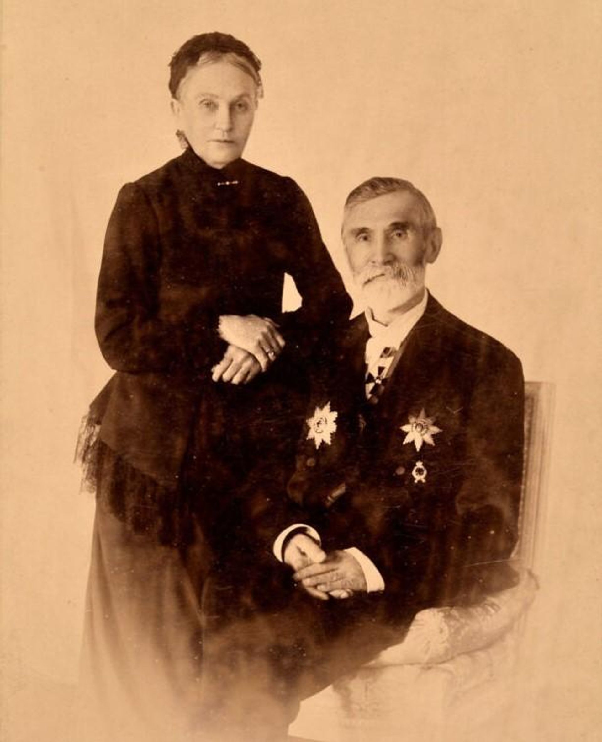 Никола Терещенко с женой Пелагеей Георгиевной, конец 1890-х годов Никола Терещенко с женой Пелагеей Георгиевной, конец 1890-х годов - РИА Новости, 1920, 26.10.2026