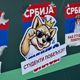 Предвыборная агитация в Белграде Предвыборная агитация в Белграде