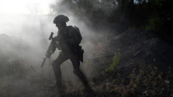 Военнослужащий ВС РФ в зоне проведения СВО