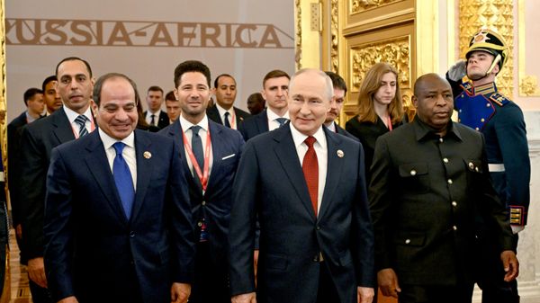 Пленарное заседание саммита Россия - Африка