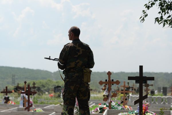 Похороны народного депутата Верховного совета Донецкой народной республики Максима Петрухина Похороны народного депутата Верховного совета Донецкой народной республики Максима Петрухина