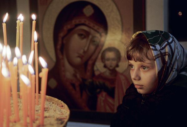 Пасхальная служба