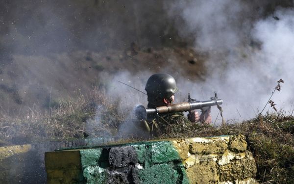 Седьмая Краснодарская Краснознаменная военная база в городе Очамчира