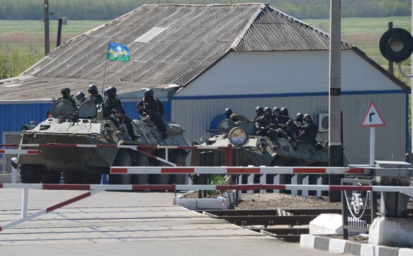 Ситуация в окрестностях Славянска
