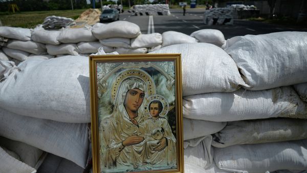 Блокпосты народного ополчения ДНР в Донецкой области