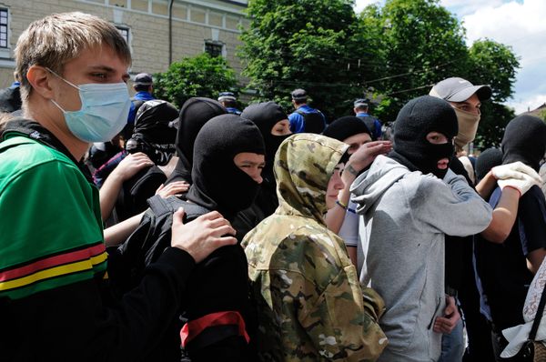 Неизвестные сорвали крестный ход против войны и интеграции Украины в ЕвроСоюз