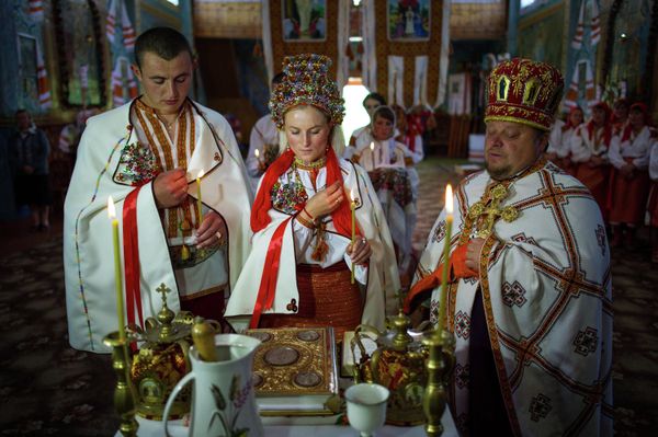 Традиционная гуцульская свадьба