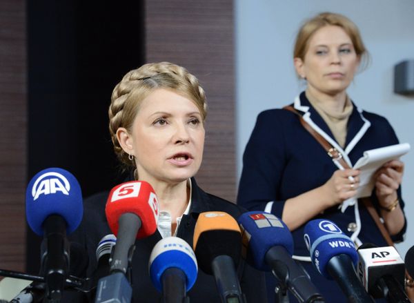 Пресс-конференция Юлии Тимошенко в Донецке