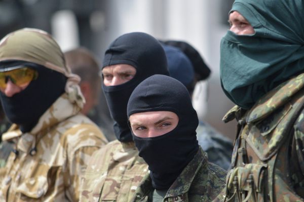 Усиление мер безопасности у Верховной Рады Украины в Киеве Усиление мер безопасности у Верховной Рады Украины в Киеве