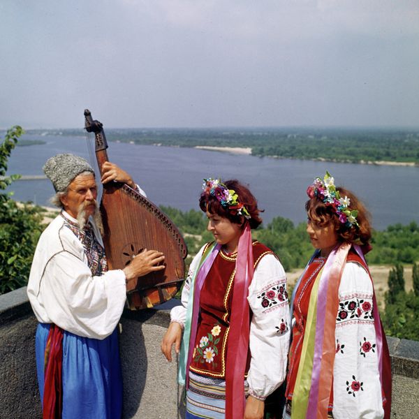 Исполнитель народных украинских песен