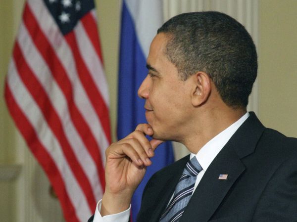 Пресс-конференция президентов России и США Д. Медведева и Б. Обамы