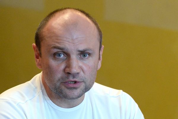 Пресс-конференция освобожденных из плена представителей ДНР в Донецке