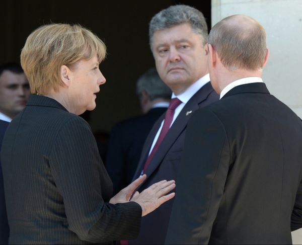 Рабочий визит В.Путина во Францию
