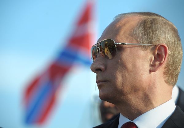В.Путин встретился с Абдель Фаттах ас-Cиси в Сочи