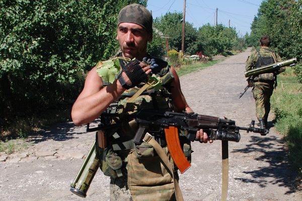 Ситуация в Иловайске Донецкой области