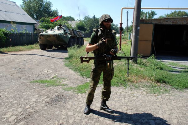 Ситуация в Иловайске Донецкой области