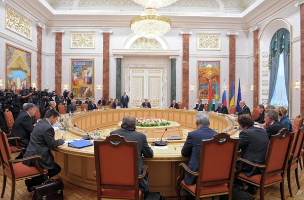 Визит В.Путина в Белоруссию