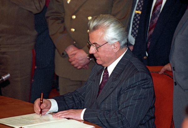Президент Украины Леонид Кравчук