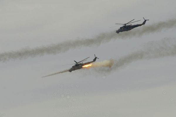 Учения ВВС и ПВО на юге России