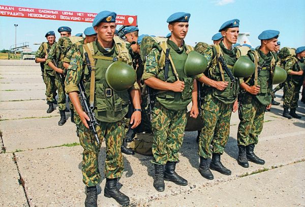 Российсакие миротворцы в Косово