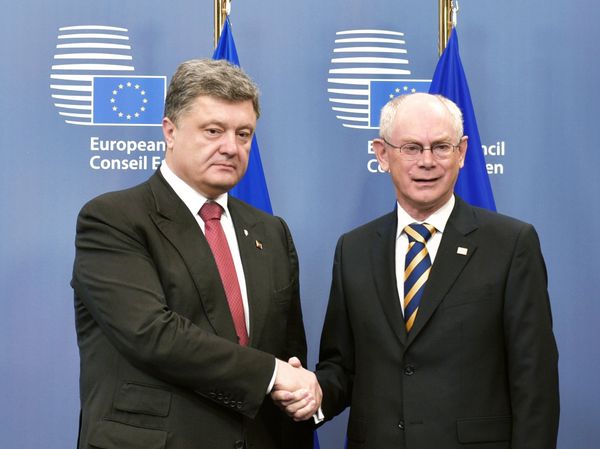 Визит президента Украины Петра Порошенко в Брюссель