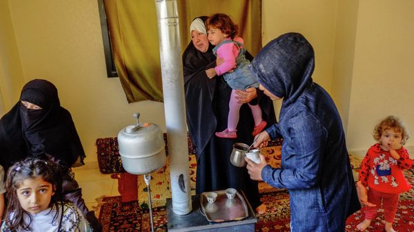 Сирийские беженцы в Ливане