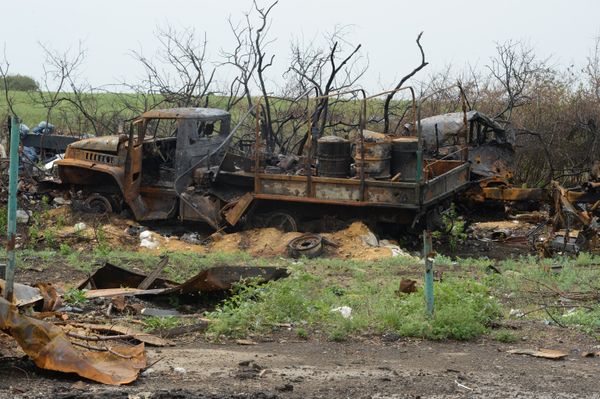 Пункт пропуска Должанский в Луганской области