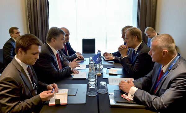 Визит президента Украины Петра Порошенко в Брюссель