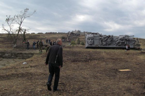 Мероприятия на Саур-Могиле в день освобождения Донбасса от немецко-фашистских захватчиков Мероприятия на Саур-Могиле в день освобождения Донбасса от немецко-фашистских захватчиков