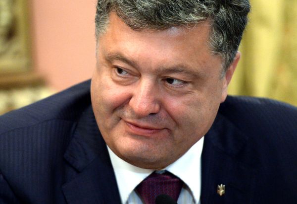 Кандидат в президенты Украины Петр Порошенко на презентаци Института мировой политики Кандидат в президенты Украины Петр Порошенко на презентаци Института мировой политики