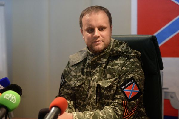 Пресс-конференция народного губернатора Донецкой области П.Губарева