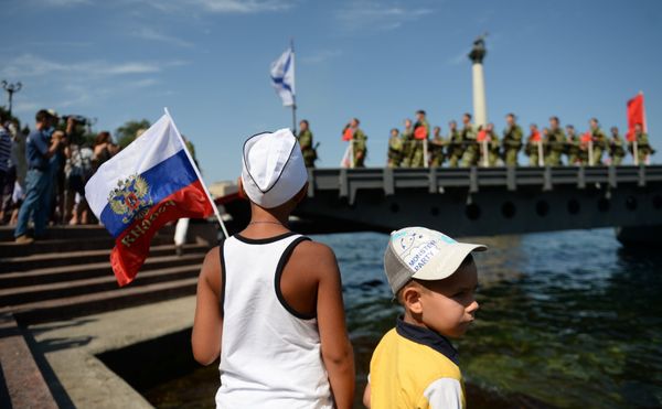 Празднование Дня ВМФ России в Севастополе Празднование Дня ВМФ России в Севастополе