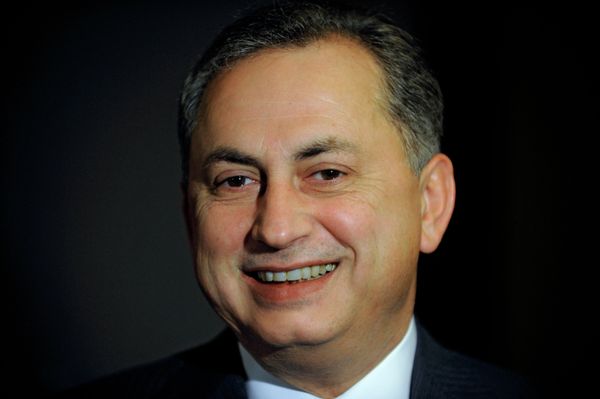 Борис Колесников на пресс-конференции в штабе Виктора Януковича