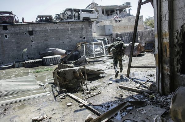 Бои в районе Барзе провинции Дамаск Бои в районе Барзе провинции Дамаск