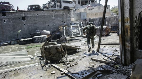 Бои в районе Барзе провинции Дамаск